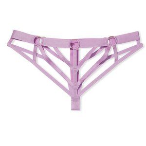VS VERY SEXY Bond Girl Harness Cheeky Panty Light Lilac NWT